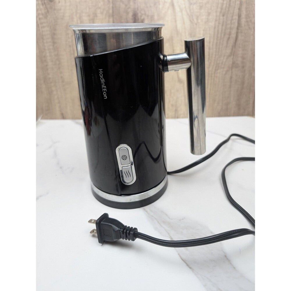 HadinEEon N11 Automatic Electric Milk Frother And Heating - Black